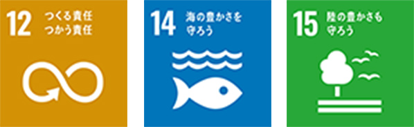 SDGs目標12-14-15